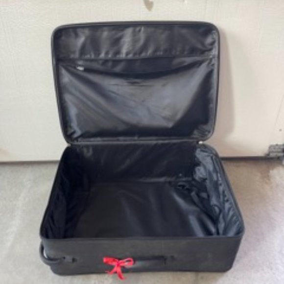 Vintage Navy Blue Suitcase - Picture 3 of 3